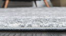 Unique Loom Rosso Collection Vintage, Traditional, Bohemian, Geometric, Distressed, Southwestern Area Rug (2' 7 x 10' 0 Runner, Gray/Ivory) by CozyNest Decor