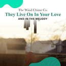 The Wind Chime CO Memorial Wind Chimes, Sympathy Wind Chimes Gift for The Loss of A Loved one, Home Decor Outdoor Garden, Soothing Melodic Tones with Mute Option. by CozyNest Decor
