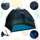 Magnetic Kids Play Tent - Imaginative Popup Space Tent for Indoor/Outdoor Fun - Galaxy Dome Playhouse for Boys & Girls - Perfect Kid's Gift - 47" x 47" x 43" by TinyTreasures Baby Boutique