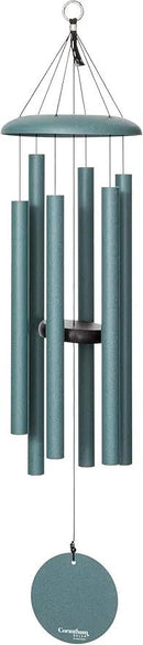 Corinthian Bells by Wind River - 36 inch Patina Green Wind Chime for Patio, Backyard, Garden, and Outdoor Decor (Aluminum Chime) Made in The USA by CozyNest Decor