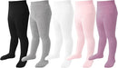 Mini angel Baby Tights Toddler Girl Tights Seamless Cable Knit Leggings Soft Cotton Stockings Pantyhose 3/4/5 Pack by TinyTreasures Baby Boutique