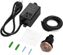 Garbage Disposal Air Switch Kit for SinkTop Waste Disposal with Stainless Steel Oil Rubbed Bronze(ORB) Short Air Button by briidea by CozyNest Decor