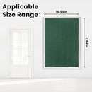 Blackout Curtains for Bedroom Stick On Curtains Window Shades Pull Down Blackout Window Cover No Drillng Self Adhesive Curtains No Rod Small Curtain, 59" W X 84" L, Dark Green, 1 Panel by TinyTreasures Baby Boutique