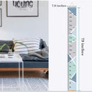 Growth Chart Wall Hanging, Portable Kids Wall Ruler Removable Height Measure Chart for Boys Girls Growth Ruler from Baby to Adult for Child's Room Decoration 79''7.9'' by TinyTreasures Baby Boutique