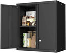 Wall Cabinet Storage,Steel Cabinet with Locking,Metal Storage Cabinet for Home Office,Kitchen by CozyNest Decor