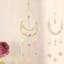 Moon Amethyst Crystals Suncatcher Hanging Windows, Healing Amethyst Fluorite Crystal Decor for Home, Gift for Christmas Birthday Valentine Mothers Day and More (Style 3) by GreenHaven Gardens