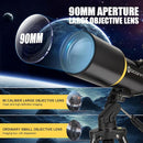 Telescope for Adults, 90mm Aperture 600mm Refractor Telescope for Kids and Beginners, Telescopes for Adults Astronomy with Handbag and Phone Adapter by TinyTreasures Baby Boutique