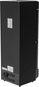 KoolMore Commercial One Glass Door Display Upright Beverage Refrigerator Cooler Merchandiser - 12 Cu. Ft [Black] (MDR-1GD-12C) by CozyNest Decor