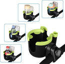 Accmor Stroller Cup Holder with Phone Holder, Bike Cup Holder, Universal Cup Holder for Uppababy Nuna Doona Strollers, 2-in-1 Cup Phone Holder for Stroller, Bike, Wheelchair, Walker, Scooter by TinyTreasures Baby Boutique