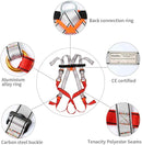 Kids Climbing Belt, Youth Full Body Safety Belt for Outdoor Expanding Training Caving, Zipline Belt Rappelling Equip by TinyTreasures Baby Boutique