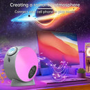 Galaxy Projector,Syslux Planetarium Star Projector,Bedroom Night Light and Timer,with White Noise,4K Replaceable 13 HD Galaxy Discs,for Space Projector for Kids Adults Bedroom Decor Birthday Gifts by TinyTreasures Baby Boutique