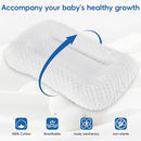 Baby Lounger for Newborn,Baby Nest for Newborn Soft Cotton Breathable for Playtime & Relaxation,Flat Babies Essentials Gifts Newborn Lounger for Boys & Girls 0-12 Months(White Bean) by TinyTreasures Baby Boutique