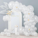 130pcs Clear Balloons Different Sizes 18" 12" 10" 5" Transparent Latex Balloon Garland Arch Kit for Birthday Baby Shower Graduation Wedding Gender Reveal Anniversary Party Decorations by CozyNest Decor