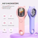 Portable Handheld Mini Digital Microscope for Kids - Educational Science Toys, Christmas & Birthday Gifts for Age 5 6 7 8 9 10 11 12 Girls & Boys (Pink) by TinyTreasures Baby Boutique
