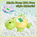 Baby Bath Thermometer, Digital Water Temperature Thermometers with 3 Color Backlit and Temperature Warning, Safety Bath Tube Thermometers Floating Toy for Infant, Toddler by TinyTreasures Baby Boutique