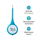 Kinsa QuickCare Smart Digital Thermometer - Medical Termometro FDA Cleared by TinyTreasures Baby Boutique