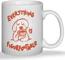 JINYO Funny Dog Coffee Mug, Dog Lovers Gifts for Women Men, Dog Gifts for Women,Dog Coffee Mug,Everything is Figureoutable Cup,Dog Mugs For Dog Lovers, Dog Cup, 11oz by CozyNest Decor