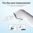 Ear Thermometer, Highly Accurate Ear Thermometer for Kids, Adults and Babies, 30 Memory Recall, 1s Result and 3-Color Fever Alert, with 24 Disposable Probe Covers, Gray by TinyTreasures Baby Boutique