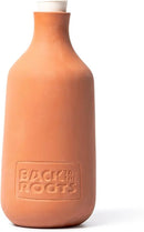 Back to the Roots Self-Watering Terracotta Olla Pot, 700mL Provides 1 Week of Precision Watering by GreenHaven Gardens