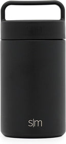 Simple Modern Food Jar for Hot Food | Reusable Stainless Steel Vacuum Insulated Leak Proof Lunch Storage for Smoothie Bowl, Soup, Oatmeal | Provision Collection | 16oz | Midnight Black by TinyTreasures Baby Boutique