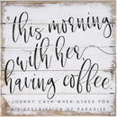 Simply Said, INC Perfect Pallets Petites Johnny Cash's Paradise, 8x8 in Wood Sign PET19508 by CozyNest Decor