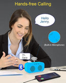 AFK Digital Alarm Clock with Bluetooth Speaker,Desk Clock for Bedrooms,Small Table Clock with Dual Alarms,Snooze,Dimmable LED Display. by TinyTreasures Baby Boutique