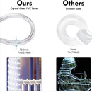 100ft LED Rope Lights Outdoor, 720 LED Connectable and Flexible Tube Lights with 8 Modes, Waterproof LED Rope Lighting for Garden, Patio, Bedroom, Party, Pool, Indoor Outdoor Xmas Decoration (Blue) by GreenHaven Gardens