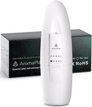 AromaPlan Authentic Plug in Waterless Diffuser - Up to 500 Sq. FT Coverage - Nanotechnology Plug in Oil Diffuser for Essential Oils -for Home and Office - Wall Silent & Waterless Oil Diffuser (White) by TinyTreasures Baby Boutique