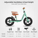 JOYSTAR 10"/12" Toddler Balance Bike for Girls & Boys, Ages 18 Months to 5 Years, Kids Push Bike with Footrest & Adjustable Seat Height, First Birthday Gifts for 2-5 Boys Girls by TinyTreasures Baby Boutique