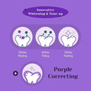 Euthymol Purple Whitening Toothpaste (3.7 fl oz) – for Yellow & Sensitive Teeth | Violet Tone-Up Formula, Instantly Brightens, 24H Stain Defense, Long-Lasting Fresh Breath by CozyNest Decor
