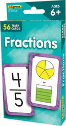 Teacher Created Resources Fractions Flash Cards (EP62053) by TinyTreasures Baby Boutique