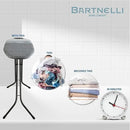 Bartnelli Classic Ironing Board with New Patent Technology | Made in Europe Iron Board with Patent Fast-Glide Zone, 4 Layer Cover & Pad, Height Adjustable, Safety Iron Rest, 4 Premium Steel Legs by CozyNest Decor