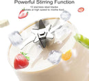 Portable Blender, Personal Blender for Shakes and Smoothies, 27oz Cup with 10 Blades, Shoulder Strap and Lid with Straw, Type-C USB Rechargeable, Dishwasher Safe Parts, BPA Free, Beige by TinyTreasures Baby Boutique