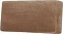 H.VERSAILTEX Velvet Stretch Individual Couch Cushion Cover Plush Cushion Slipcover for Loveseat Sofa Cushion Furniture Protector Seat Cushion Sofa Cover (1 Piece Sofa Cushion Cover, Camel) by CozyNest Decor
