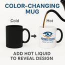 Personalized Coffee Mug, Magic Color Changing Photo Text 11 Oz Ceramic Mug, Customized Picture Name Tea Cup, Custom Fathers Day Mug, Taza Cafe Personalizadas Fotos, Gifts Women Men Mom, Black CC by TinyTreasures Baby Boutique