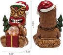 Outdoor Garden Decor-Christmas Tiki Totem Statues Light Beautiful Gift-Giving for Your Indoor Christmas & Holiday Decorations（9.65“） by GreenHaven Gardens