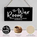 Black Decor Rustic War Room Decor Christian Bible Verse Wood Decoration Sign Regalos Cristianos Para Mujer Scripture Printed Wood Sign Wall Art Religious Gifts Faith Based Gifts by CozyNest Decor