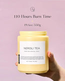 M&SENSE Neroli Tea Scented Candle, 19.4oz 110 Hours Long Lasting Burn 2 Wick Non Toxic Natural Soy Wax Candle for Women, Slow Burning Home Fragrance Gifts for Stress Relief & Relaxing by CozyNest Decor
