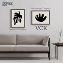 VCK 18x24 Frame Set of 3, Gray Solid Wood Poster Picture Frame, Exclusive Wood Grain, Wall Gallery Frame by CozyNest Decor