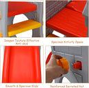 KOTEK Toddler Slide Indoor for Age 3-8, 5 in 1 Kids Climber Slide with Basketball Hoop, Telescope, Crawl Through Space & Climbing Stairs, Freestanding Kids Slide for Boys & Girls by TinyTreasures Baby Boutique