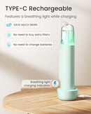 GROWNSY Nasal Aspirator for Baby, Upgraded 5 Suction Levels Baby Nose Sucker, IPX7 Waterproof Electric Nose Suction for Baby, Booger Sucker for Toddlers with Music & Light Functions (Green) by TinyTreasures Baby Boutique