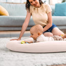 Baby Lounger for Newborn: Skin-Friendly & Breathable for 0-12 Months Infant Tummy Time Playtime & Diaper Changes - Portable & Lightweight Cushion for New Parents by TinyTreasures Baby Boutique