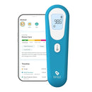 Kinsa QuickScan Smart Thermometer - No-Touch, Contactless Digital Forehead Thermometer for Babies, Kids, Adults - Works with a Smartphone App to Track Family Health & Offer Symptom Advice by TinyTreasures Baby Boutique