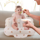 Inflatable Seat for Toddlers 3-36 Months, Built-in Air Pump, Summer Support Seat for Sitting Up, Shower Floor Seater by TinyTreasures Baby Boutique