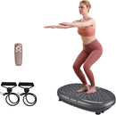 EILISON FitMax 3D XL Vibration Plate Exercise Machine - Whole Body Workout Vibration Platform w/Loop Bands - Lymphatic Drainage Machine for Weight Loss, Shaping, Wellness, Recovery by CozyNest Decor