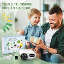 Microscope for Kids, [3-in-1] 1000X Handheld Mini Scope with 2" LCD Screen, Portable Miniscope for Kids 8-12 Halloween Christmas Birthday Edu Gifts, 32GB TF Card Included by TinyTreasures Baby Boutique