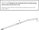 Skywalker Trampolines Lower Enclosure Straight Tube, Pack of 2, Part
