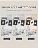 Infinno High Contrast Baby Toys for Newborn, Tummy Time Mirror Black and White Toys for 0-6 Months, Visual Sensory for Infant 0-3-6 Months, Newborn Baby Registry Essential Stuffers by TinyTreasures Baby Boutique
