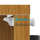 Upgraded Magnetic Cabinet Locks (6Locks and 2 Keys) Baby Proofing Cabinet Lock for Child Safety, No Drilling or Tools Needed by TinyTreasures Baby Boutique