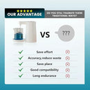 Electric Laundry Detergent Dispenser with Graduated Cup, Smart Laundry Soap Pump for Liquid Detergent Containers, No-Spill Design, Reducing Women's Work for Laundry Room Organization by CozyNest Decor